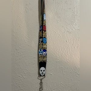 Lucha Libre Lanyard keychain